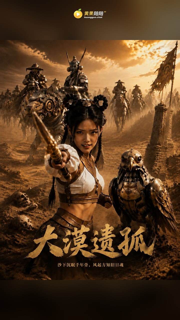 大漠遗孤黄果短剧封面