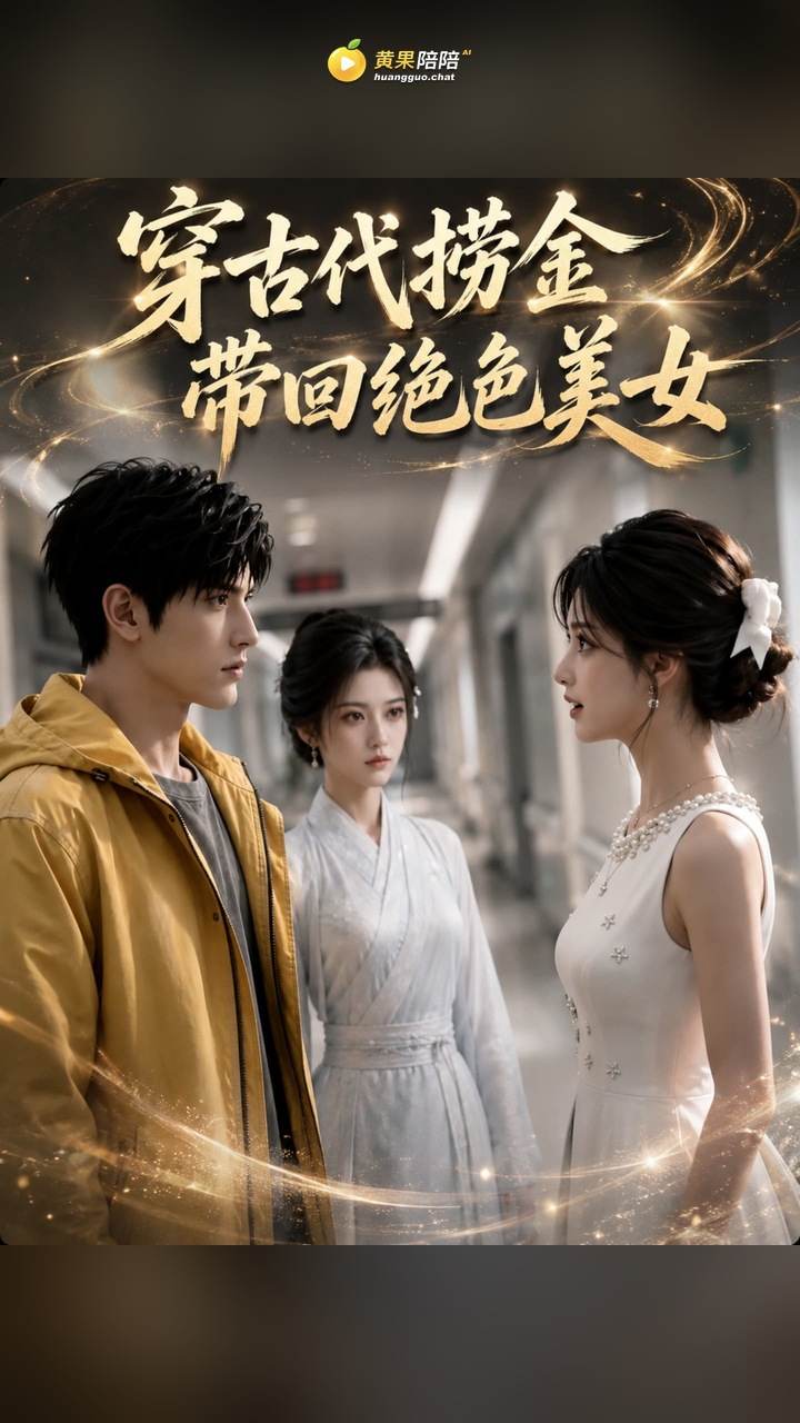 穿古代捞金带回绝色美女黄果短剧封面