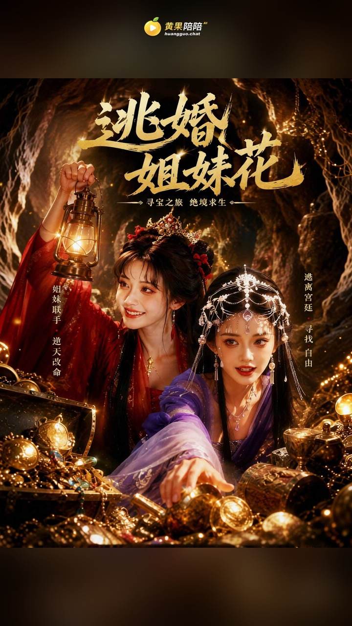 逃婚姐妹花黄果短剧封面
